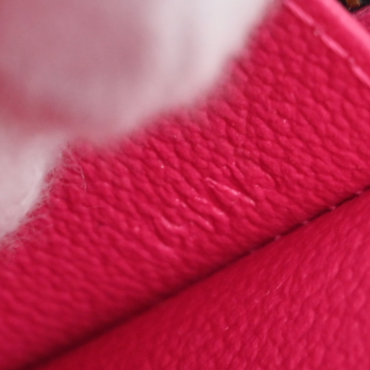 Louis Vuitton 2012 Black Monogram Multicolor Pochette Cosmetic M47355