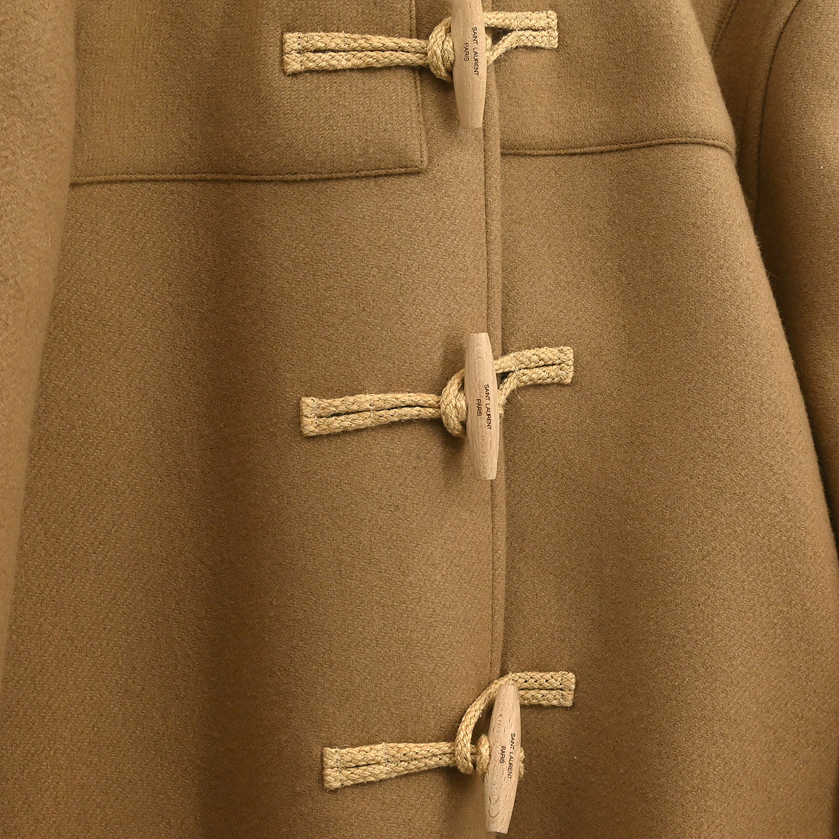 Saint Laurent 2016 Duffel Coat Beige #52