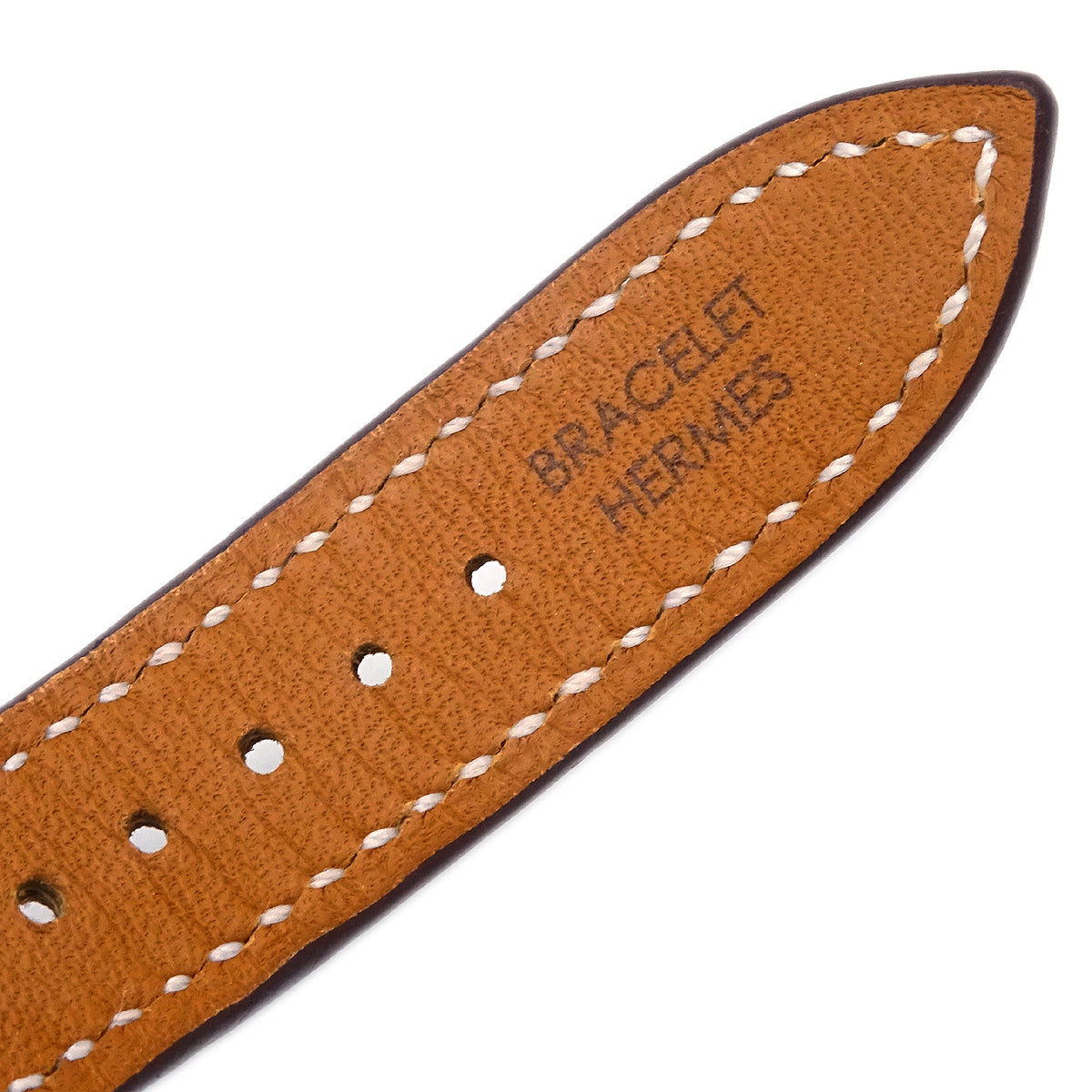 Hermes H Watch HH1.201e Quartz Watch B Gold Brown