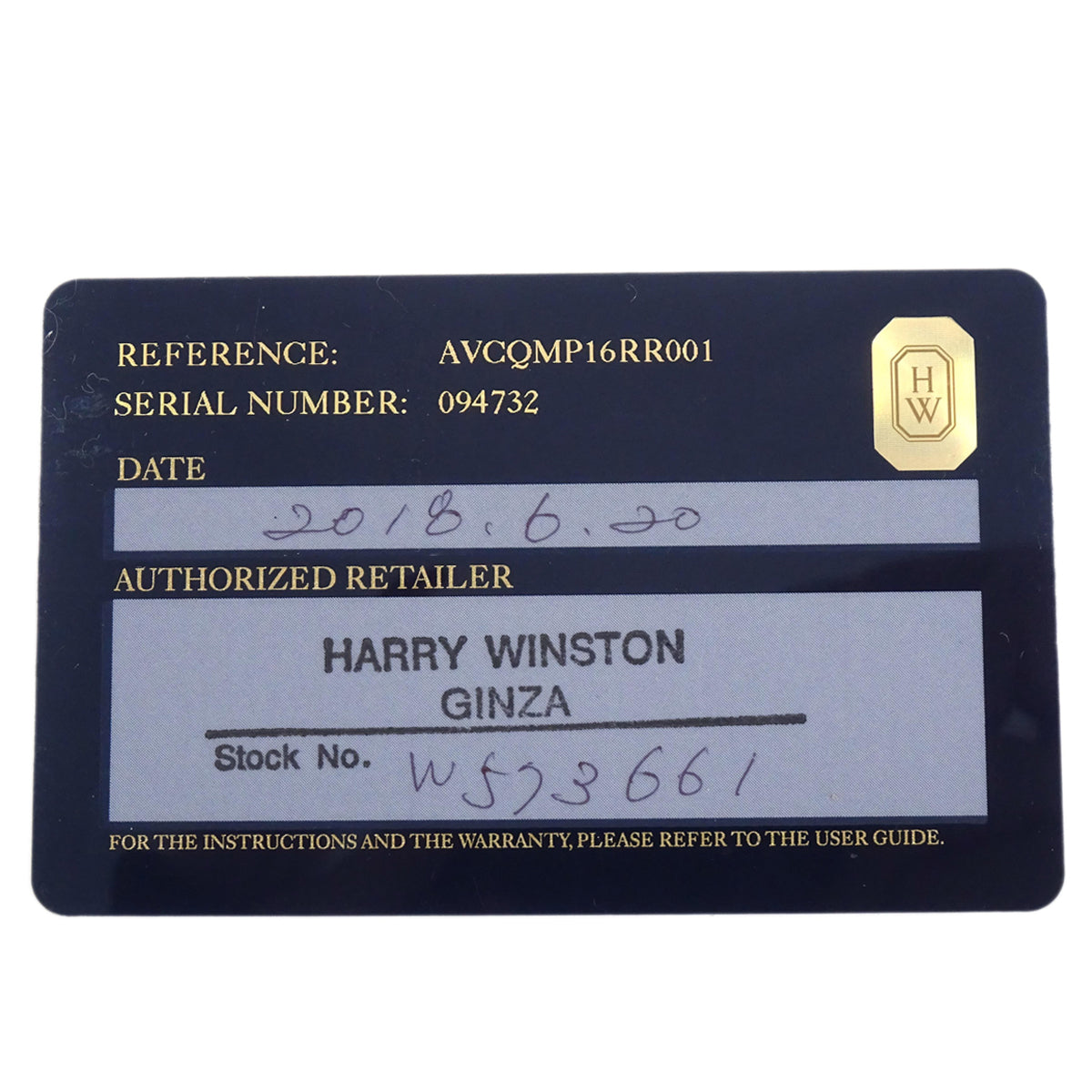 Harry Winston * AVCQMP16RR001 Avenue C Mini Moonphase Watch 18KPG