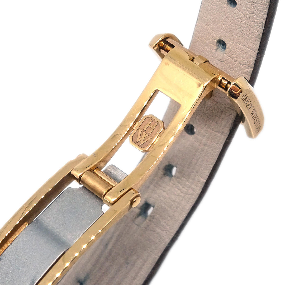 Harry Winston * AVCQMP16RR001 Avenue C Mini Moonphase Watch 18KPG