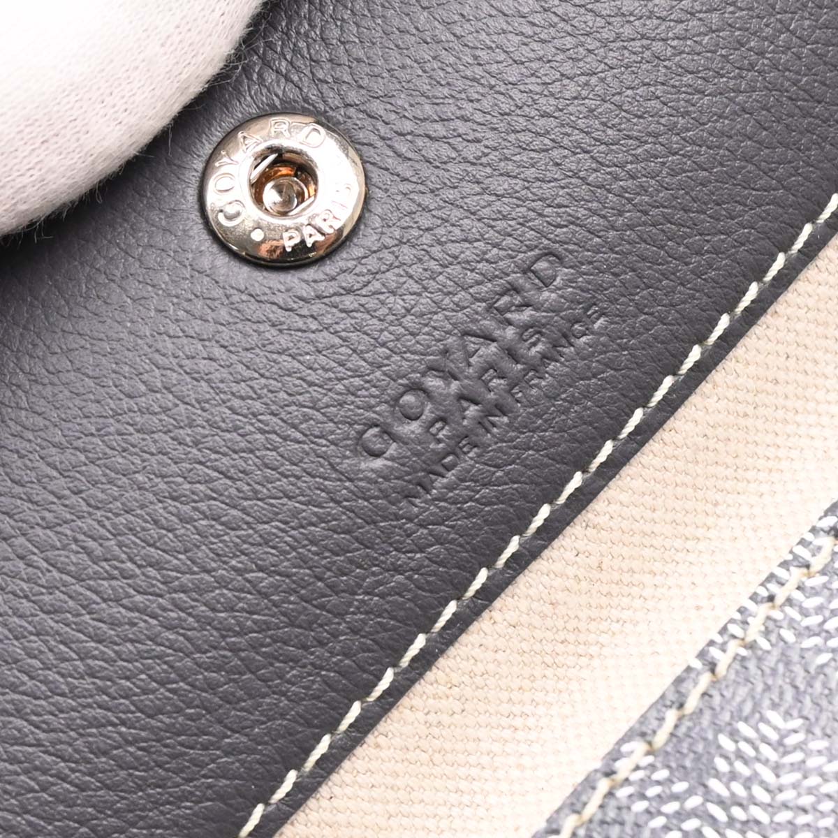 Goyard 2018 Gray Saint Louis PM Tote Handbag