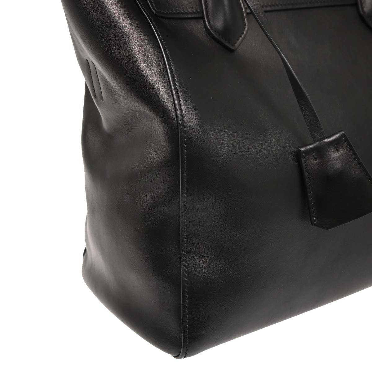 Prada Black Leather 2way Shoulder Handbag