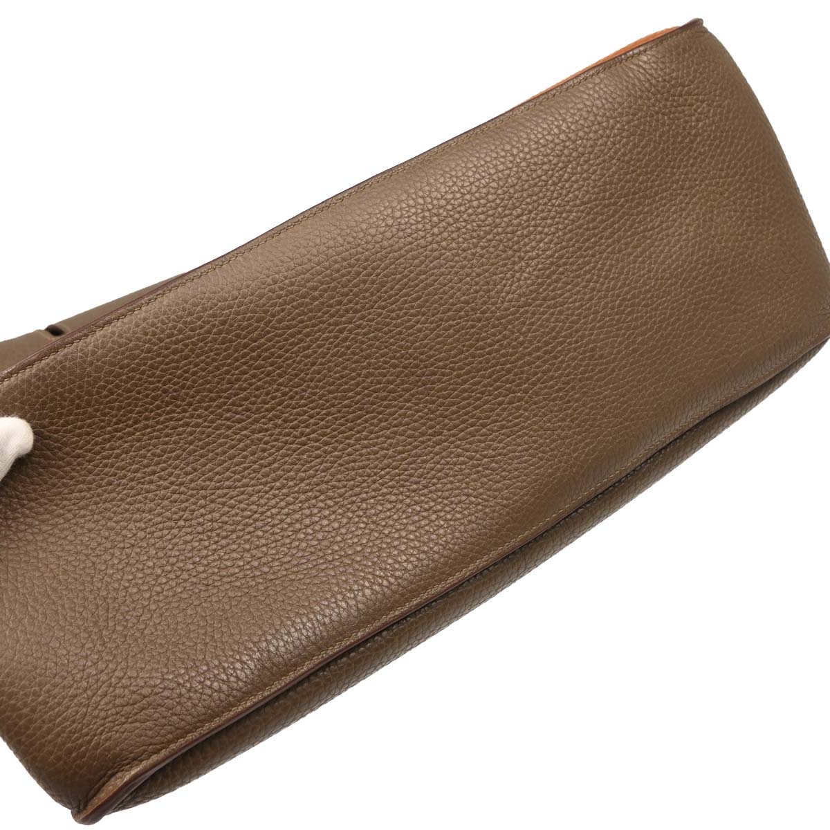 Hermes 2013 Taupe Gray Gold Taurillon Clemence Jypsiere 34 Shoulder Bag