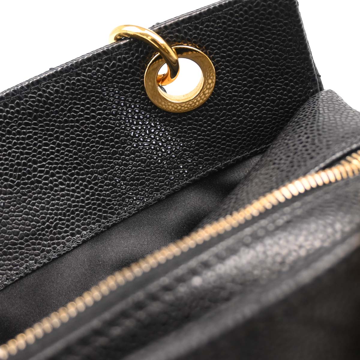 Chanel 2011 Black Caviar Petite Timeless Tote PTT Handbag