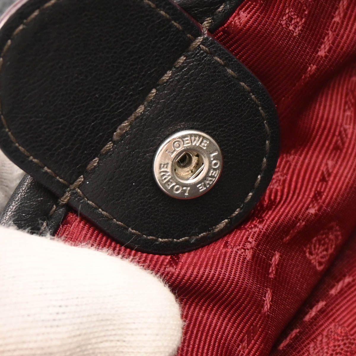 Loewe Black Lambskin Shoulder Bag