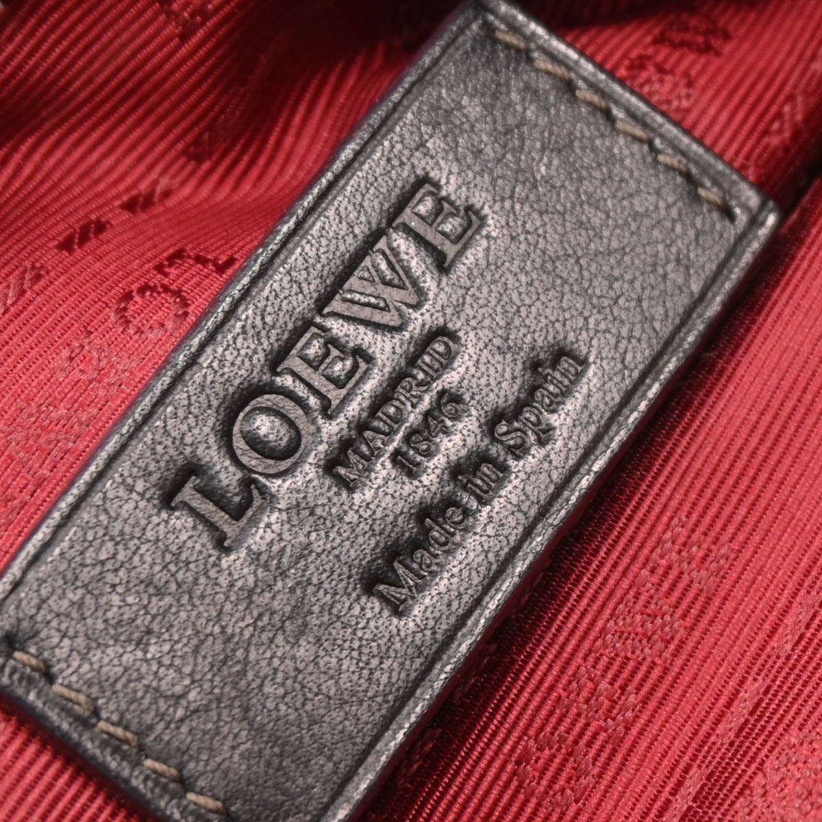 Loewe Black Lambskin Shoulder Bag