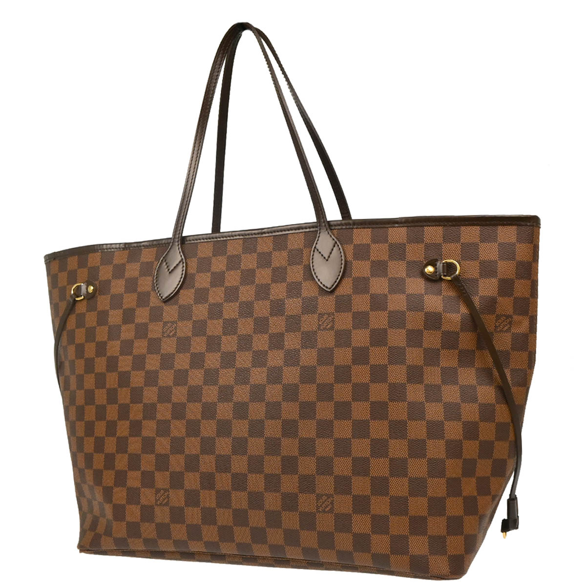 Louis Vuitton 2011 Damier Neverfull GM Tote Handbag N51106