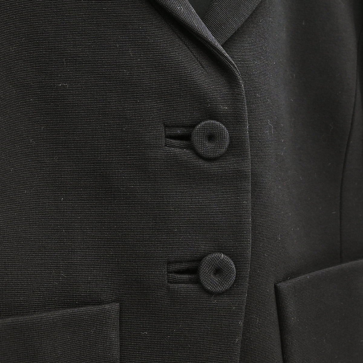 Prada 2011 Single Breasted Jacket Black #38