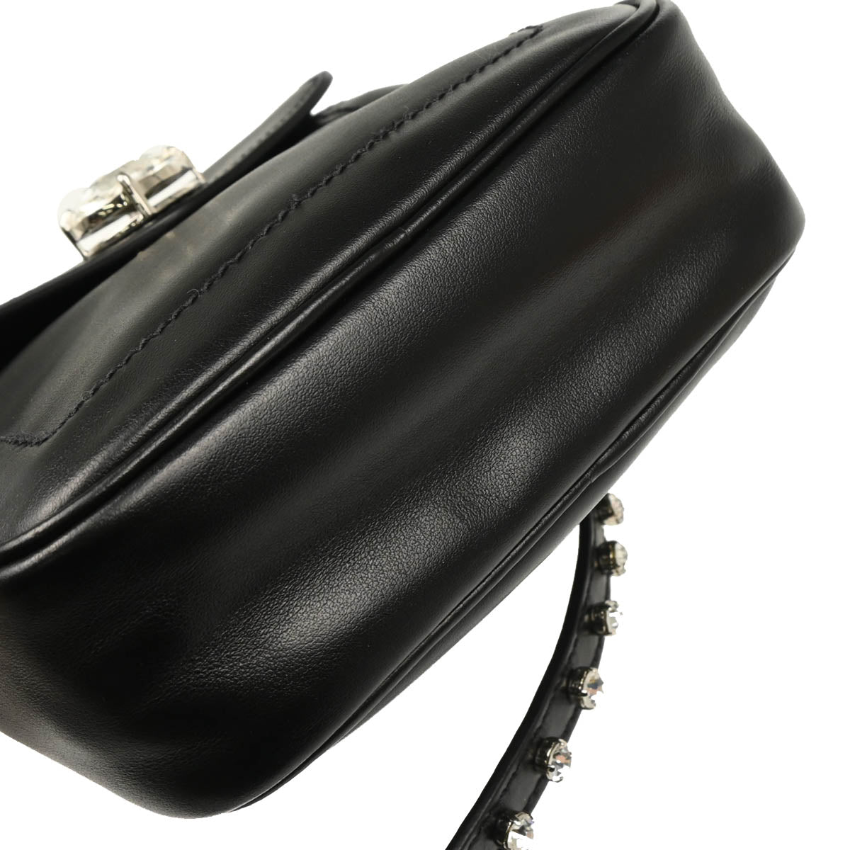 Miu Miu Black Calfskin 2way Shoulder Handbag