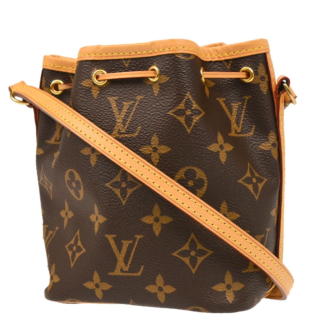 Louis Vuitton 2015 Monogram Nano Noe Shoulder Bag M41346