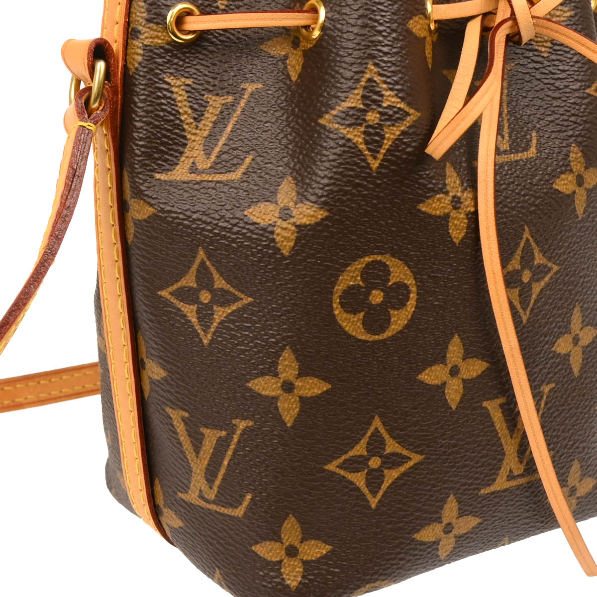 Louis Vuitton 2015 Monogram Nano Noe Shoulder Bag M41346