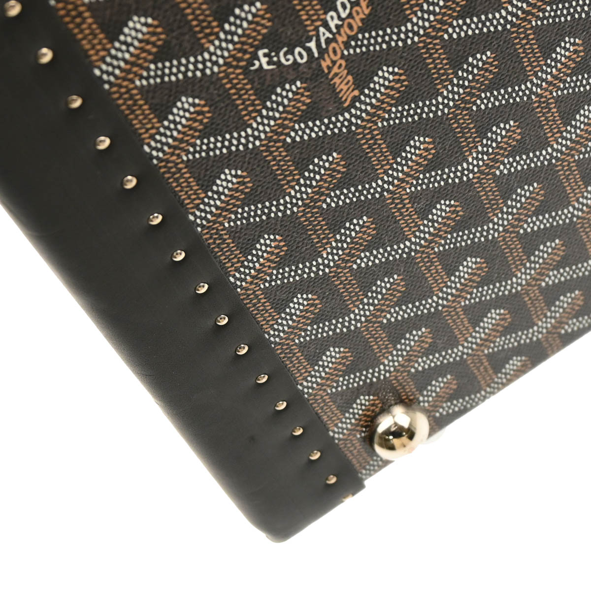 Goyard 2017 Black Grand Hotel 55 Trunk Luggage Suitcase