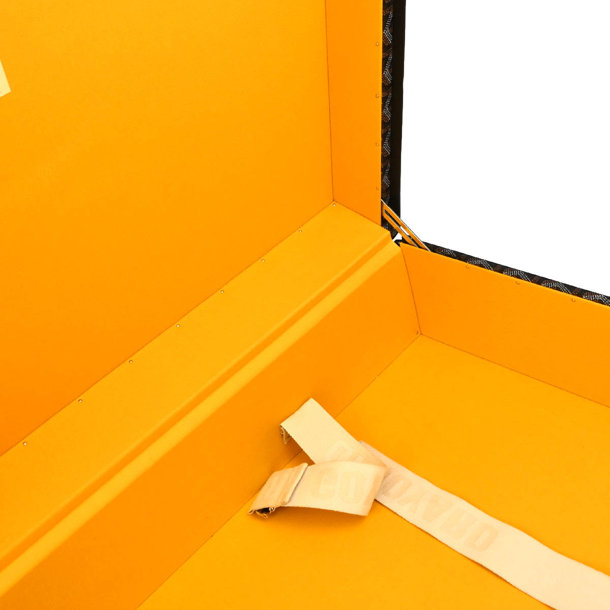 Goyard 2017 Black Grand Hotel 55 Trunk Luggage Suitcase