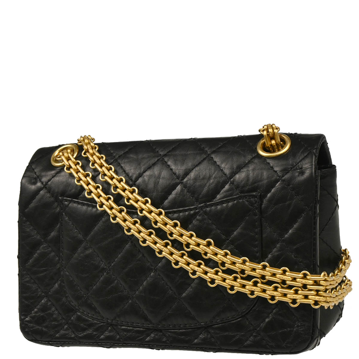 Chanel 2019 Black Calfskin Mademoiselle Lock Shoulder Bag