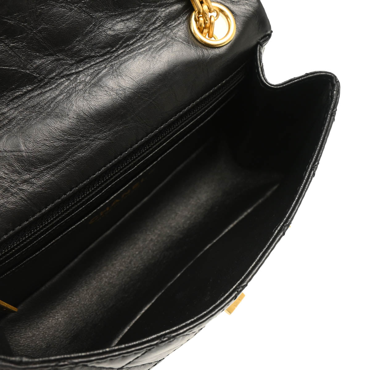 Chanel 2019 Black Calfskin Mademoiselle Lock Shoulder Bag