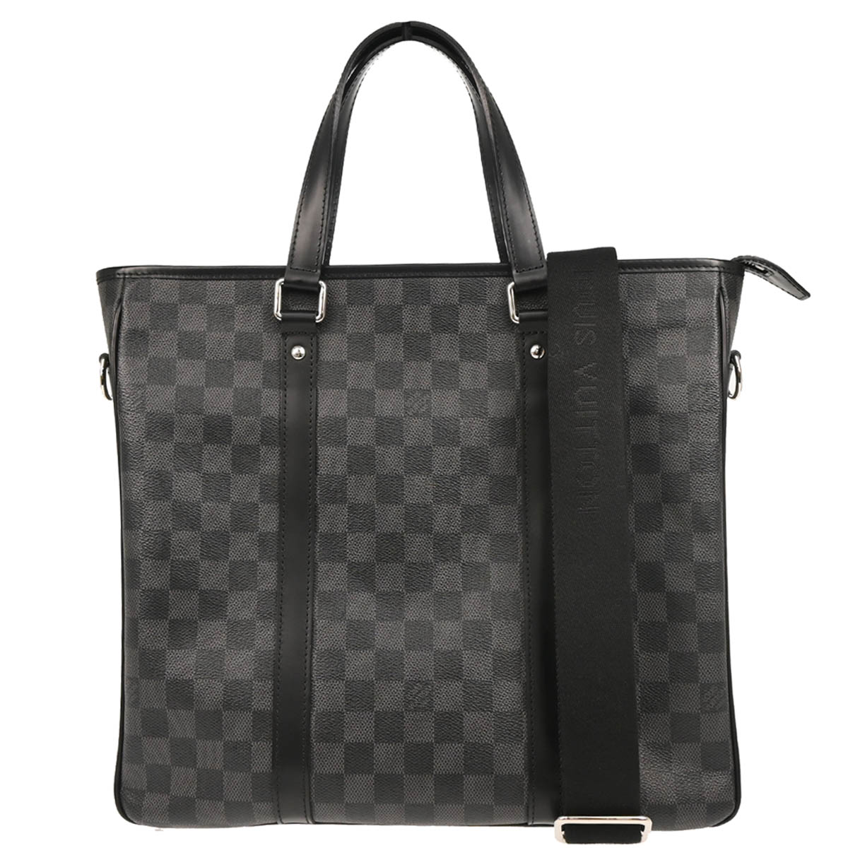 Louis Vuitton 2013 Damier Graphite Tadao PM 2way Shoulder Tote Handbag N41259