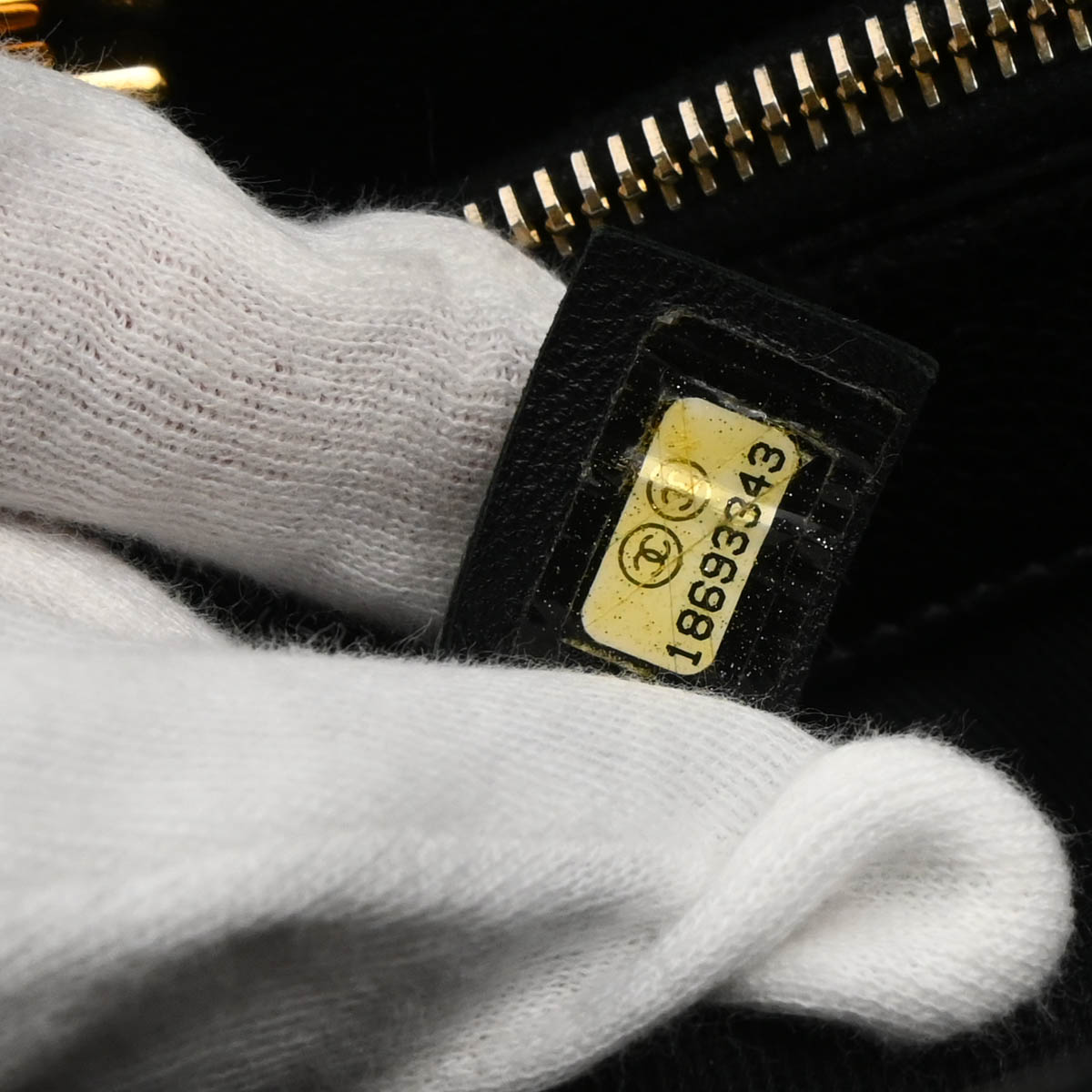 Chanel 2013-2014 Black Caviar Timeless CC Chain Tote Bag