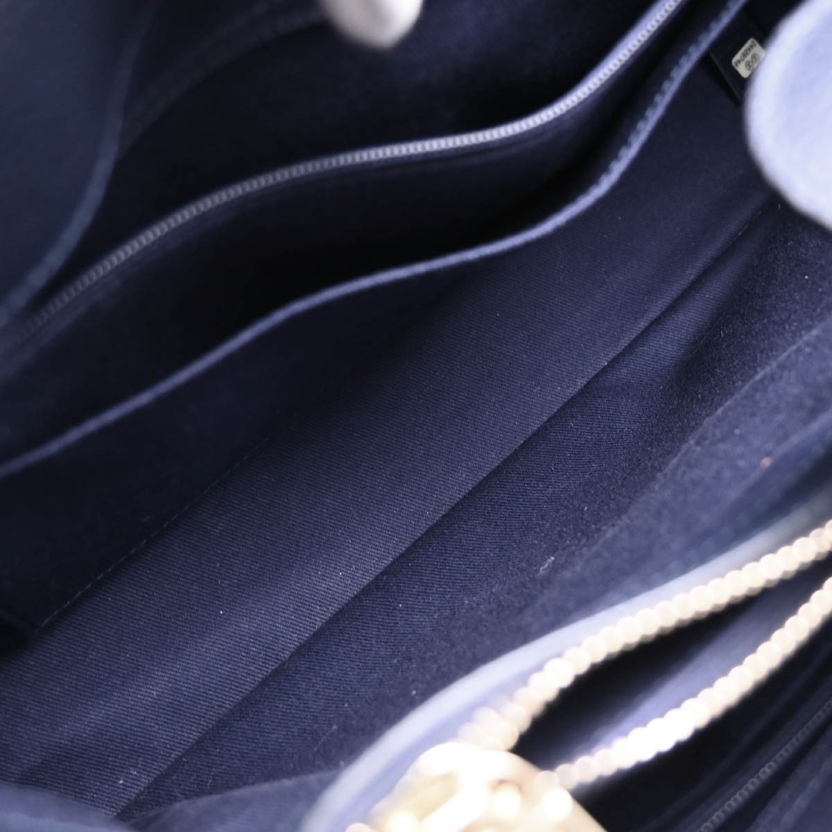 Chanel 2017-2018 Navy Calfskin Neo Executive 2way Shoulder Tote Handbag