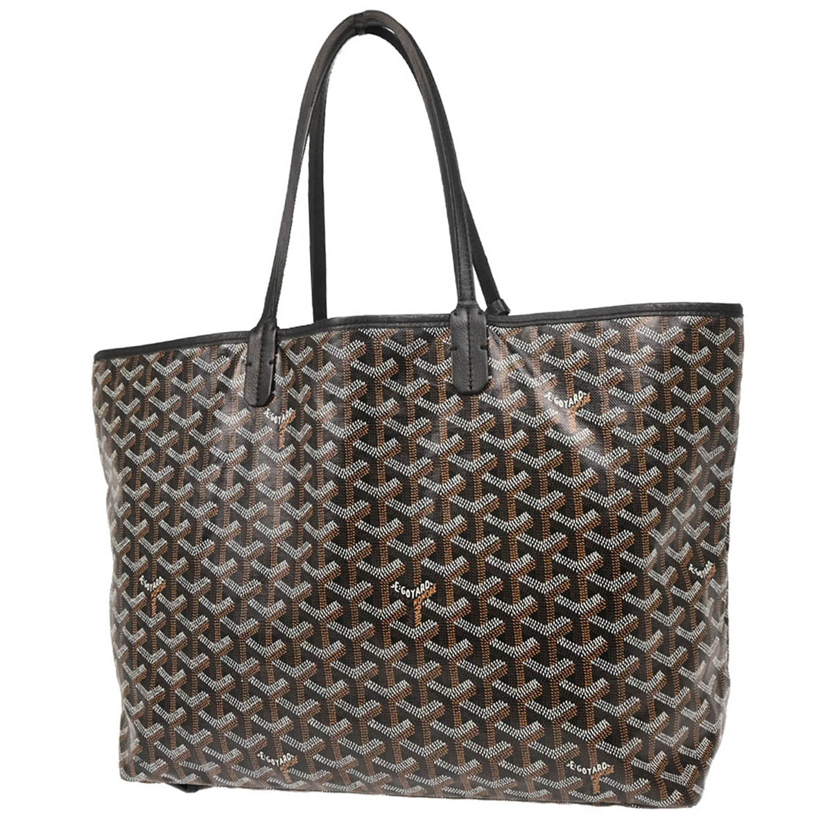 Goyard 2017 Black Saint Louis PM Tote Handbag