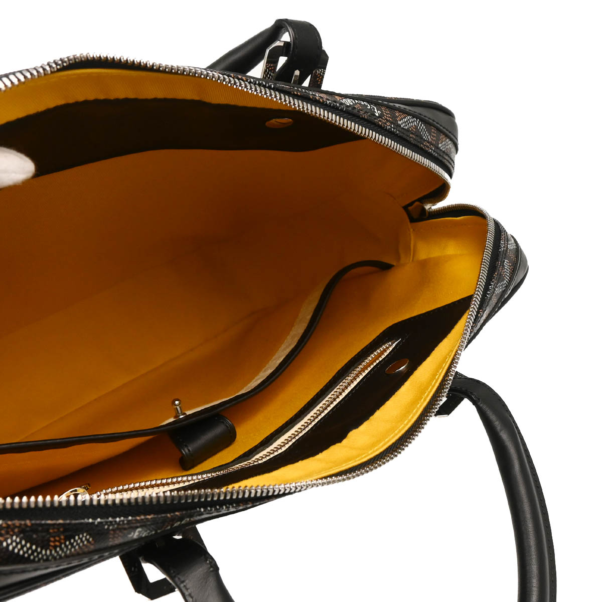 Goyard 2015 Black Ambassade PM 2way Shoulder Briefcase Handbag