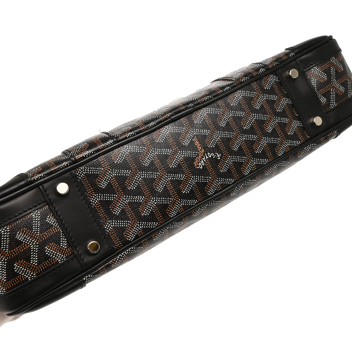 Goyard 2015 Black Ambassade PM 2way Shoulder Briefcase Handbag