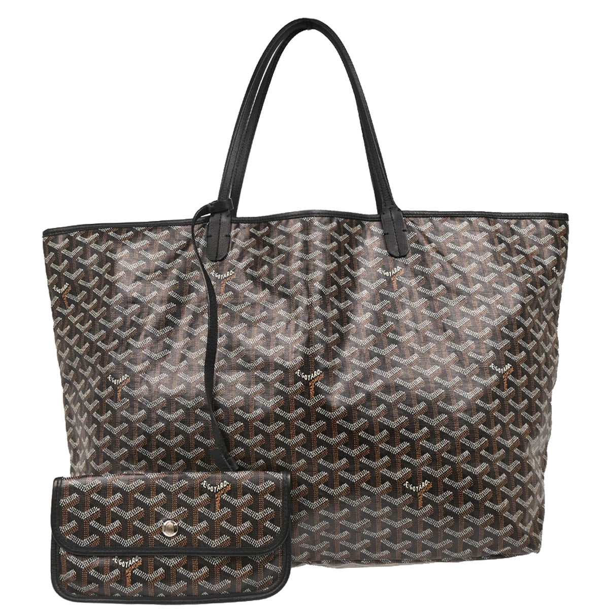 Goyard 2017 Black St. Louis GM Tote Handbag