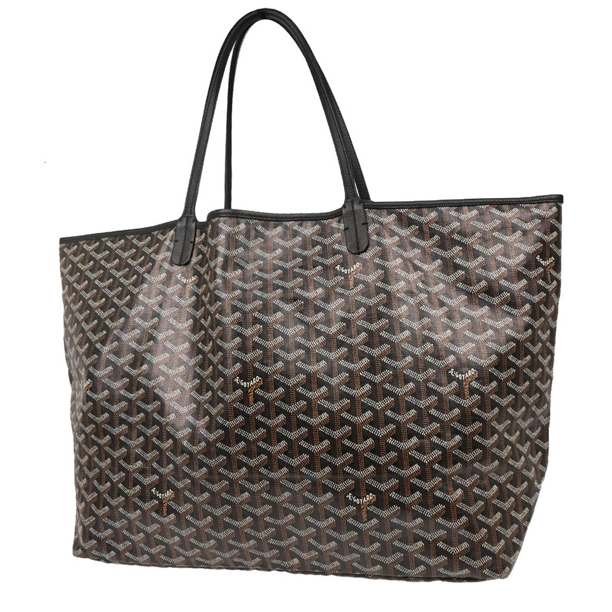 Goyard 2017 Black St. Louis GM Tote Handbag