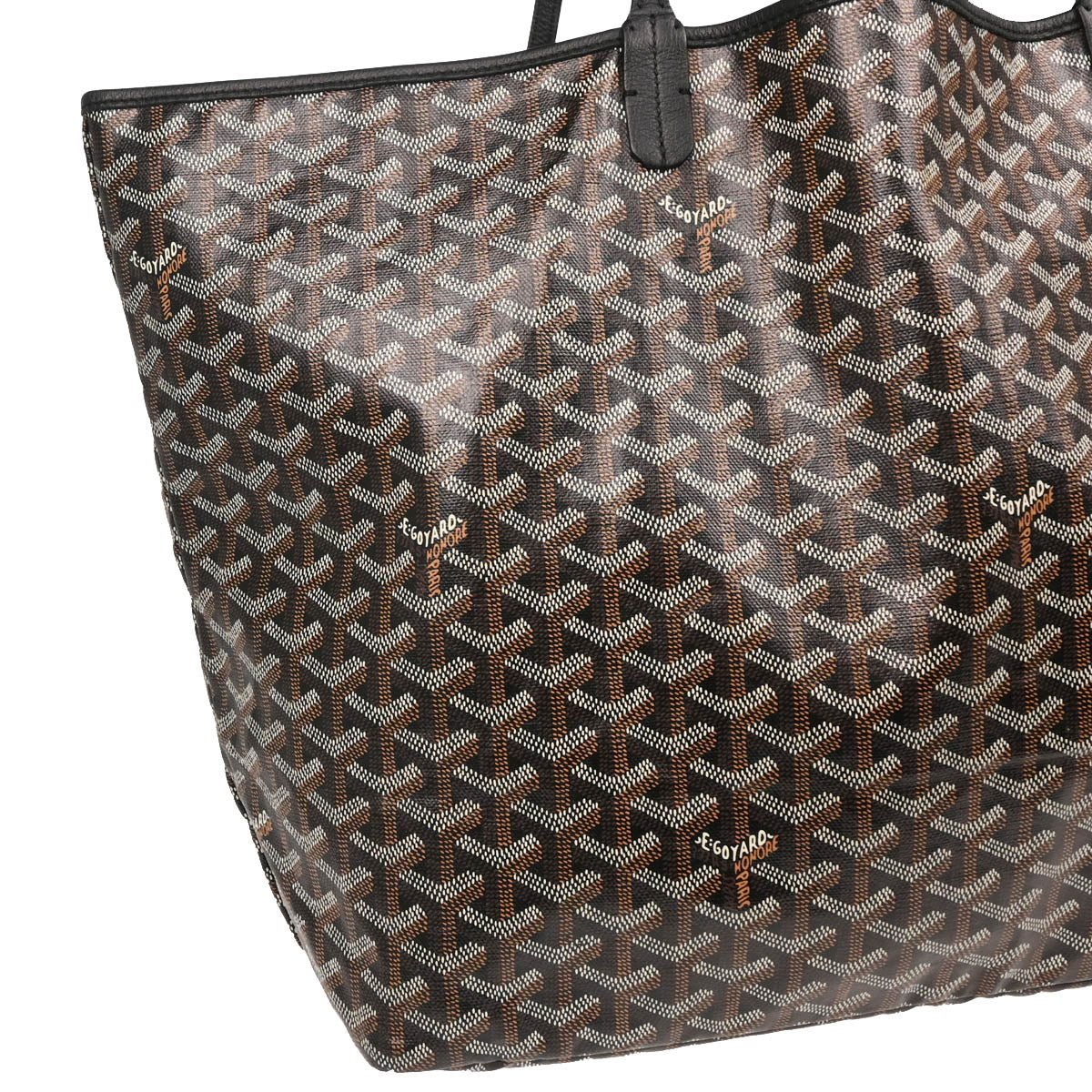 Goyard 2017 Black St. Louis GM Tote Handbag