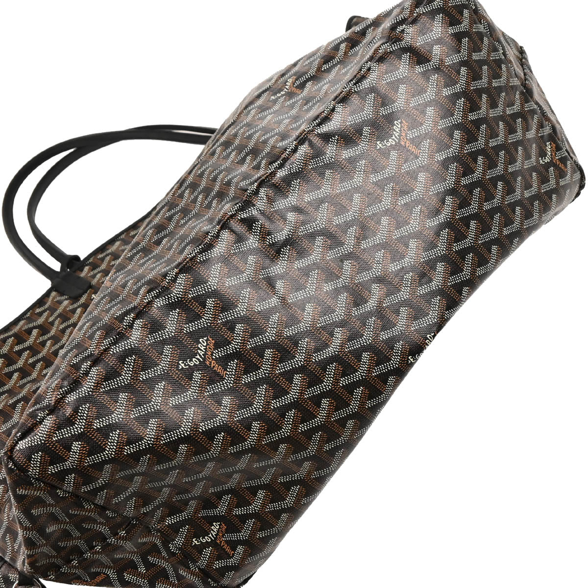Goyard 2017 Black St. Louis GM Tote Handbag