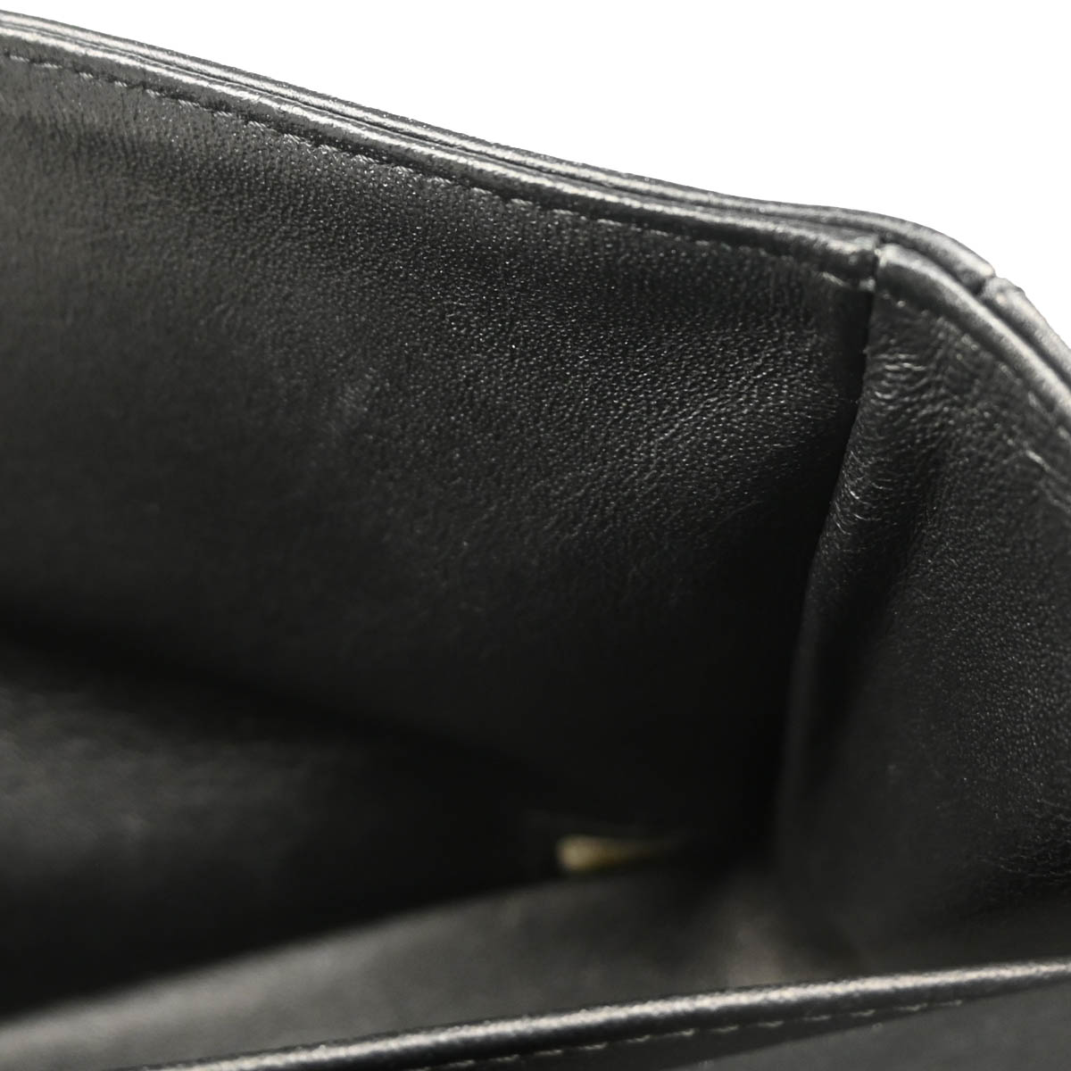 Chanel 2018-2019 Black Lambskin Medium Classic Double Flap Shoulder Bag