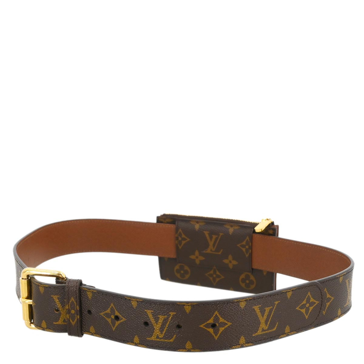 Louis Vuitton 2011 Ceinture Pochette Duo Waist Bum Bag M9836S #100/40