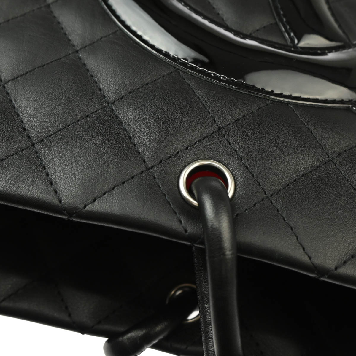 Chanel 2010-2011 Black Calfskin Cambon Ligne Tote Handbag