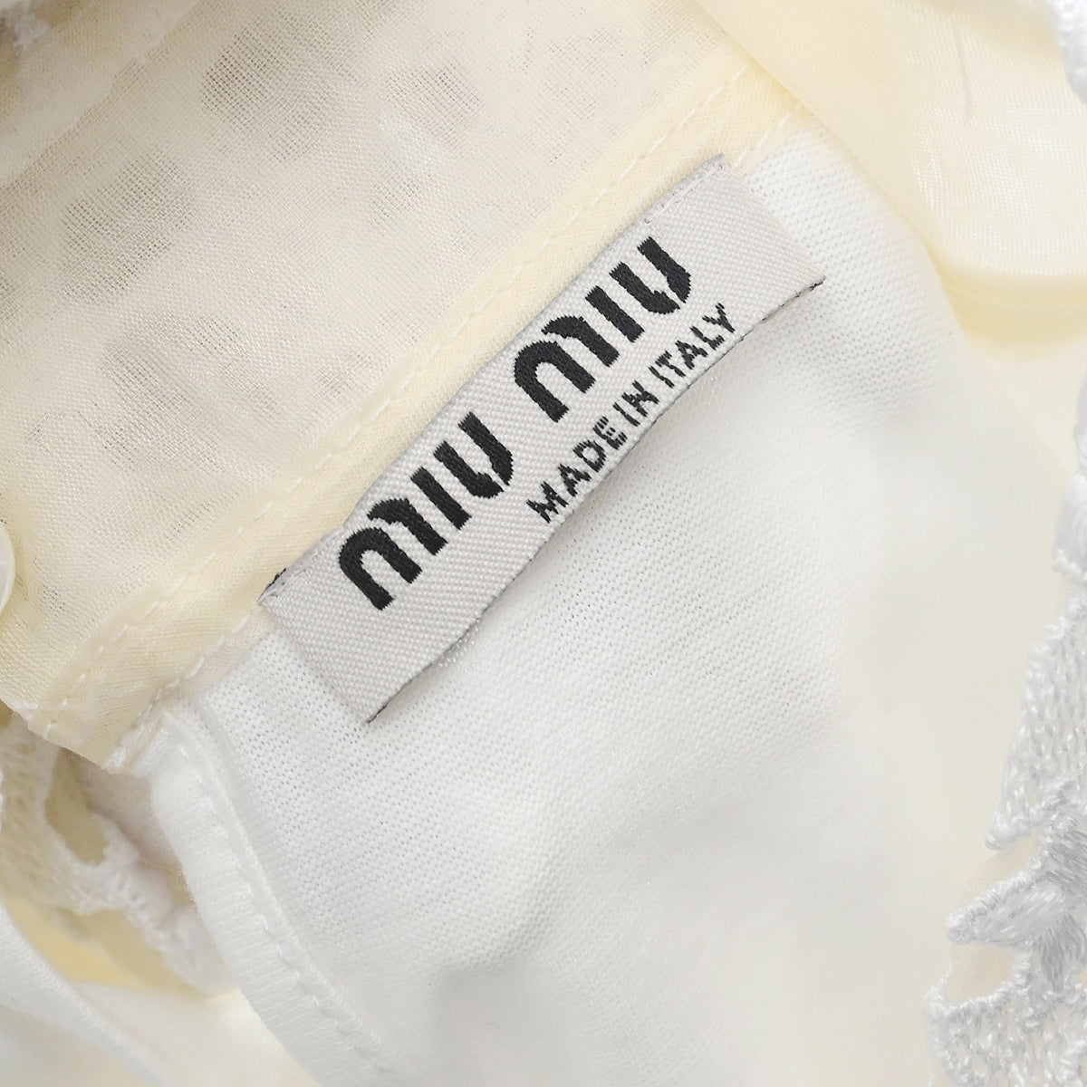 Miu Miu 2018 Top White #S