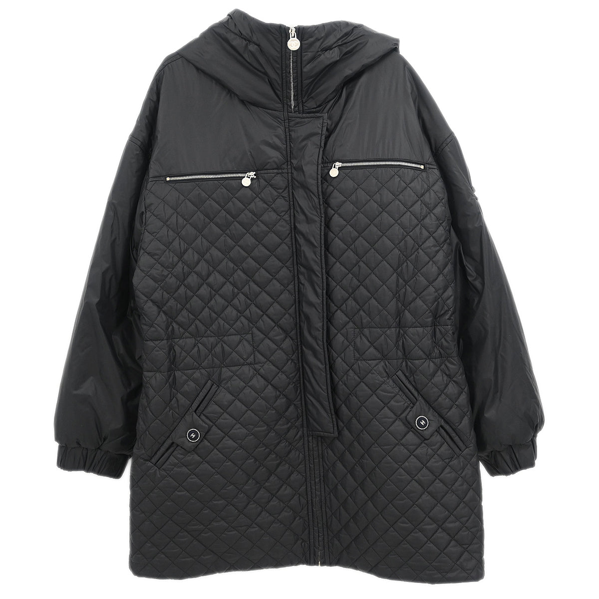 Chanel 2013-2014 Zip Up Jacket Black #42