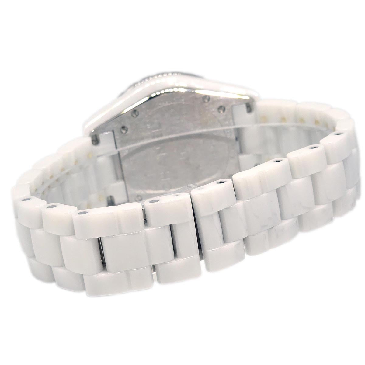 Chanel Ref.H1629 J12 39mm Self-winding Watch Ceramic SS Diamond