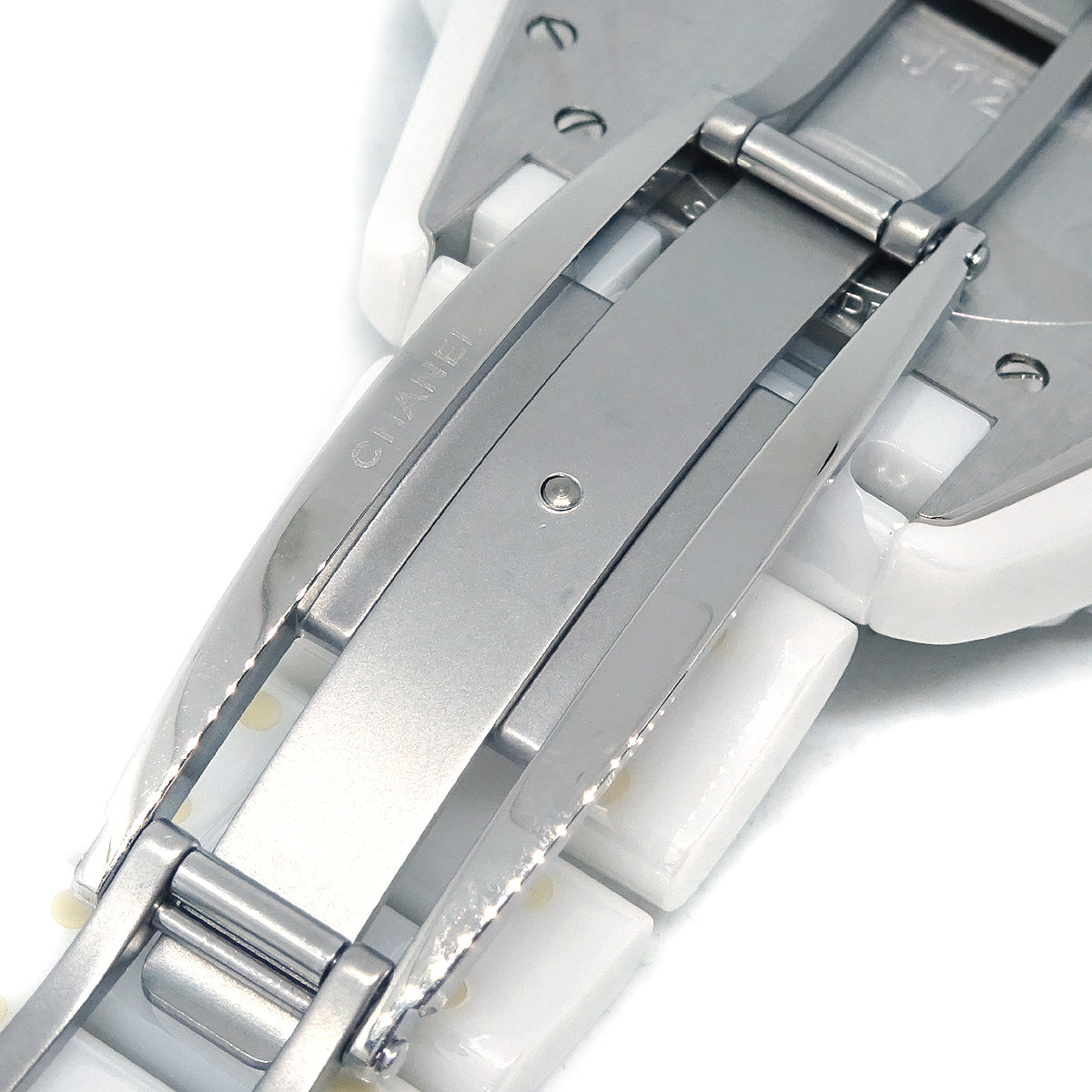 Chanel Ref.H1629 J12 39mm Self-winding Watch Ceramic SS Diamond
