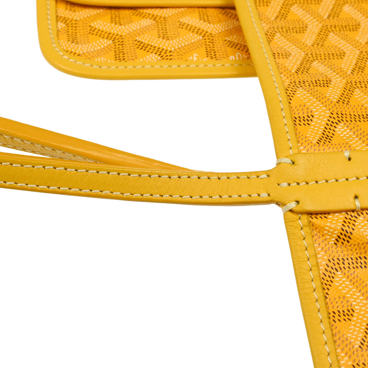 Goyard 2012 Yellow Saint Louis GM Tote Bag