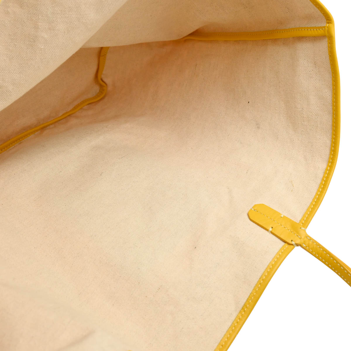 Goyard 2012 Yellow Saint Louis GM Tote Bag