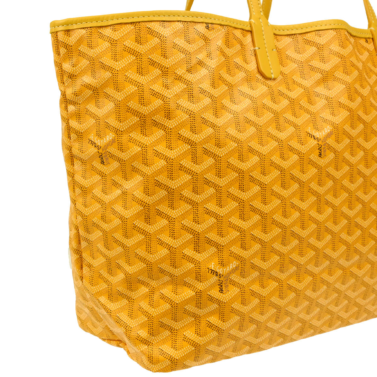 Goyard 2014 Yellow Saint Louis PM Tote Handbag