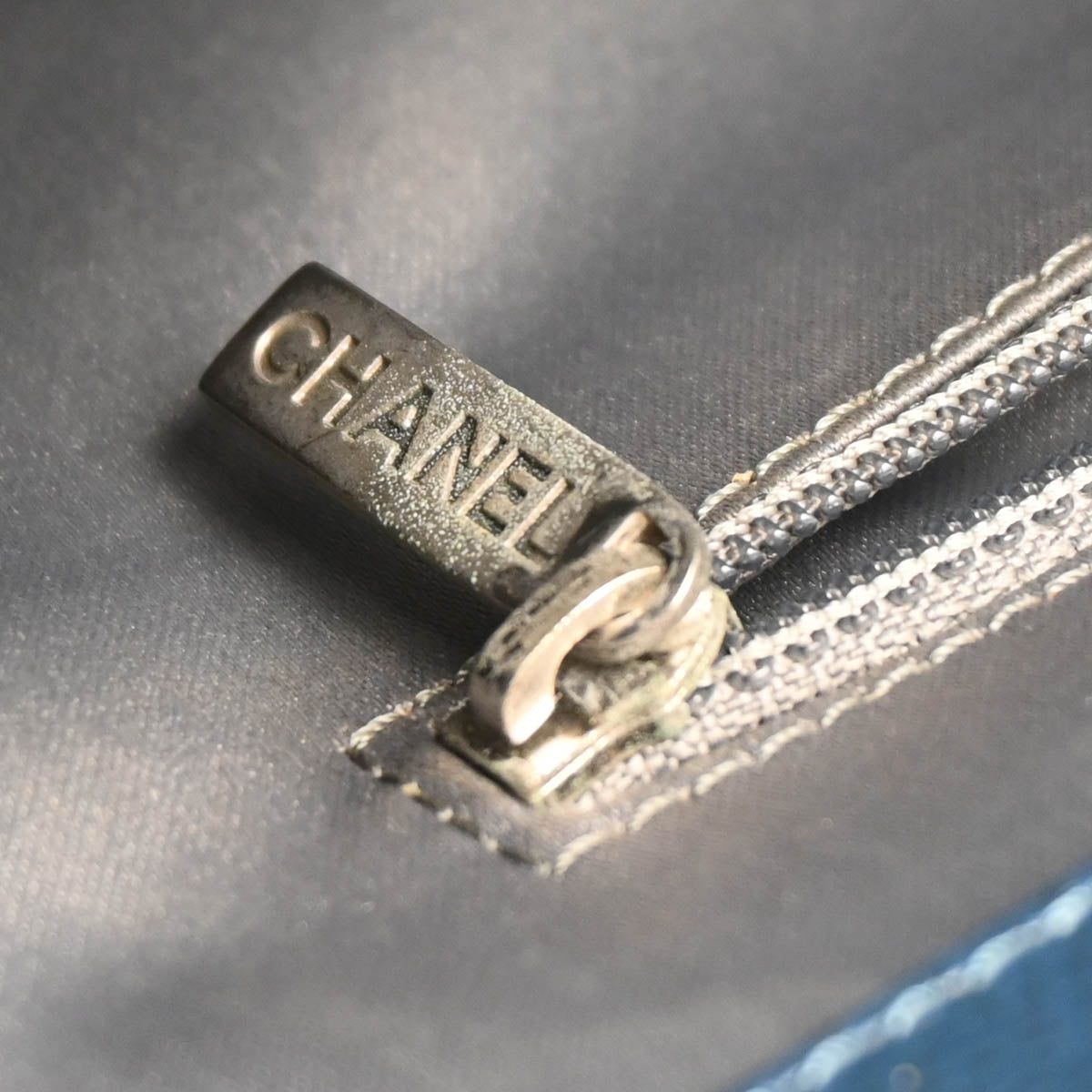 Chanel 2012-2013 Blue Caviar Grand Shopping Tote GST XL Handbag