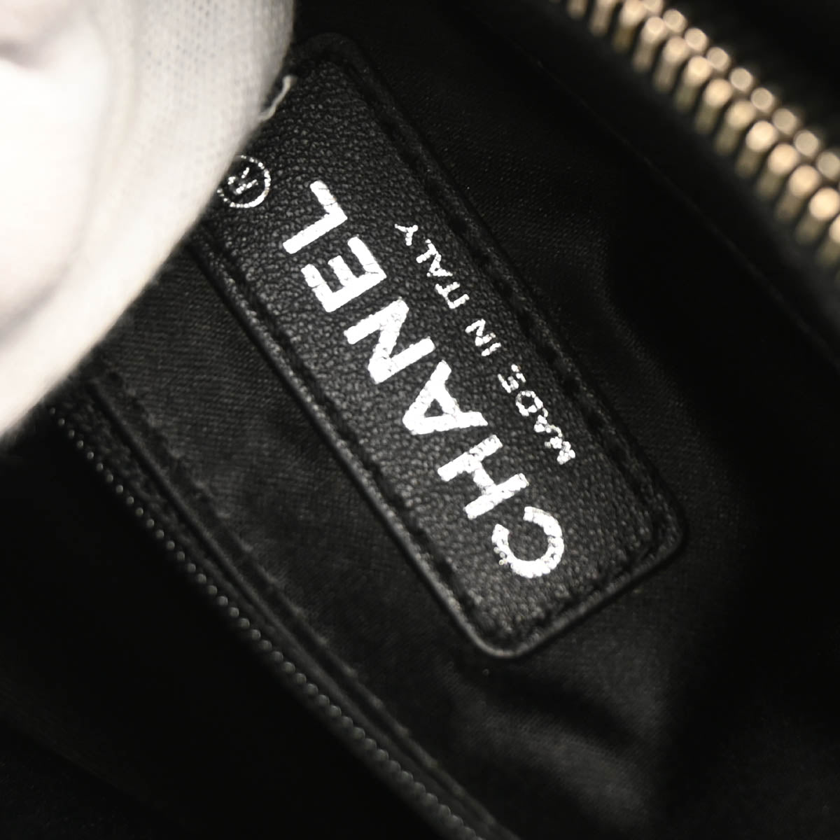 Chanel 2014 Black Caviar Grand Shopping Tote GST Handbag