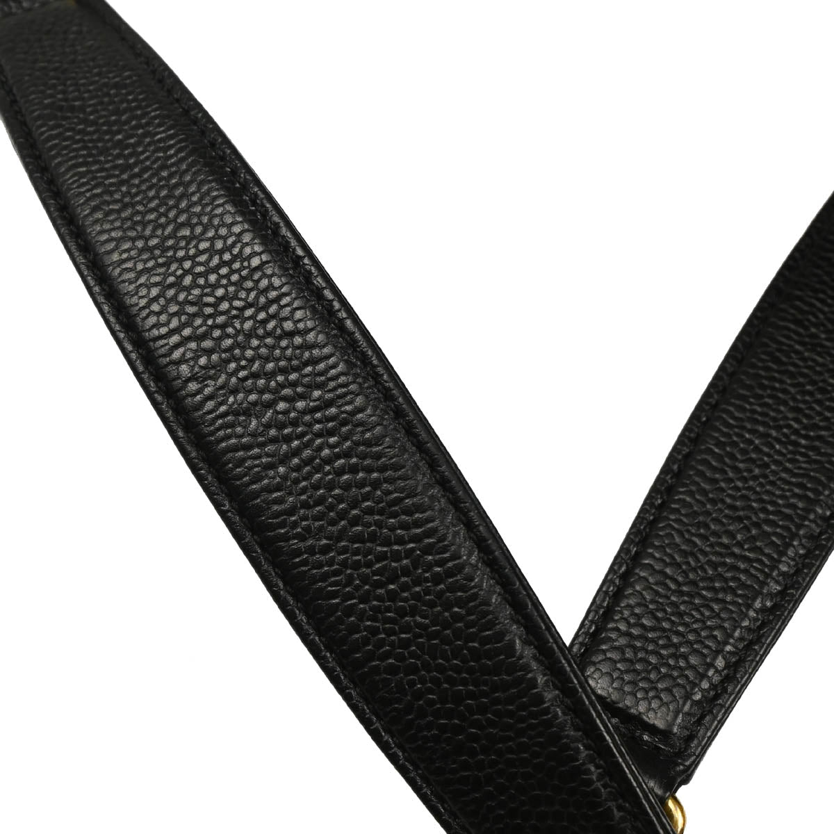 Chanel 2012 Black Caviar Grand Shopping Tote GST Handbag