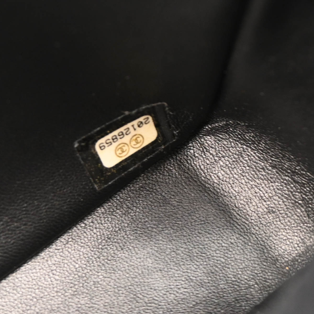 Chanel 2014-2015 Black Shearling Pop Art No.5 Full Flap Shoulder Bag