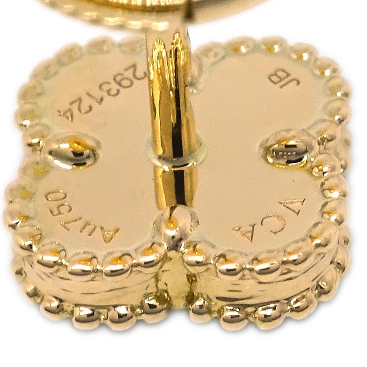 Van Cleef & Arpels Sweet Alhambra Piercing Earrings Au750 JB293124