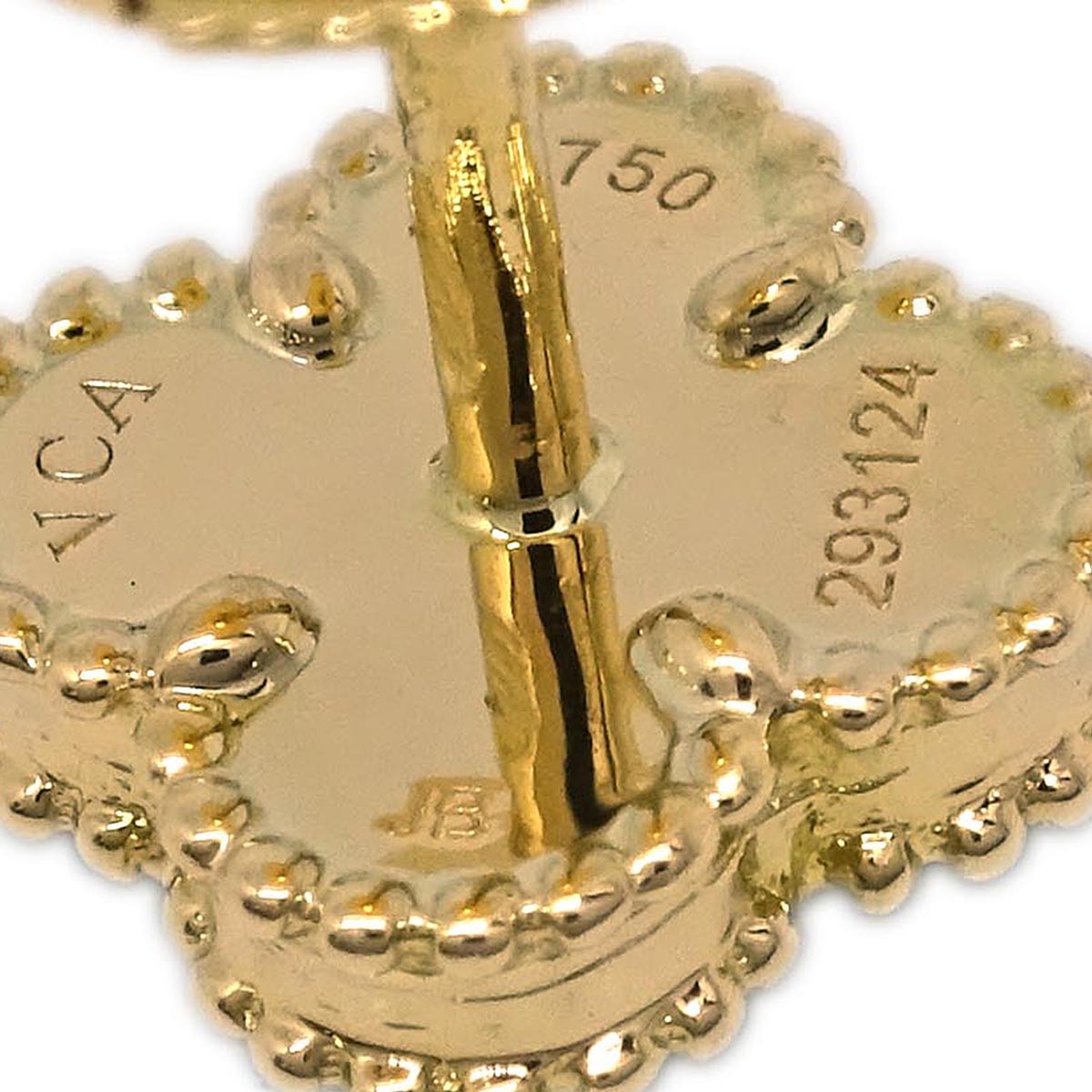 Van Cleef & Arpels Sweet Alhambra Piercing Earrings Au750 JB293124