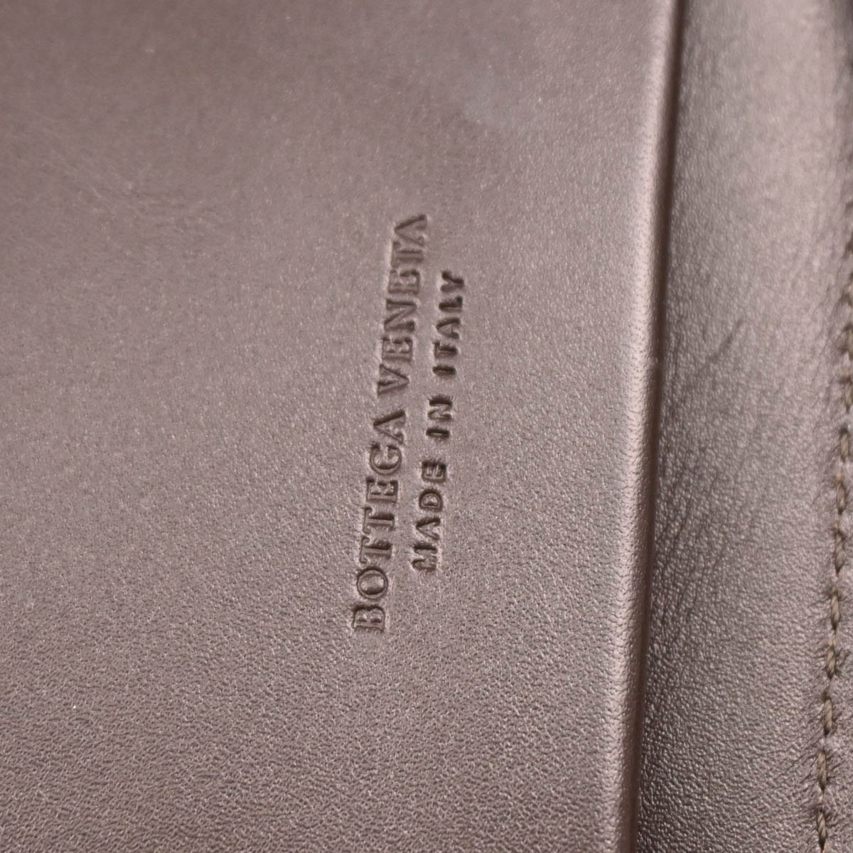Bottega Veneta Brown Intrecciato Travel Wallet