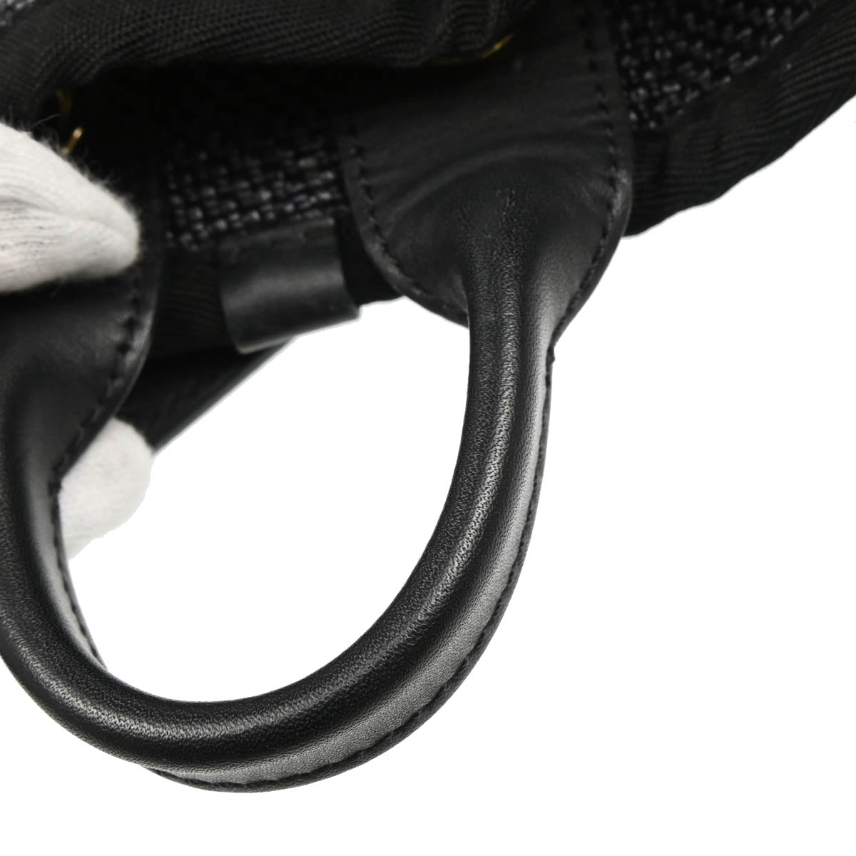 Chanel 2019 Black Straw Deauville Bucket Backpack