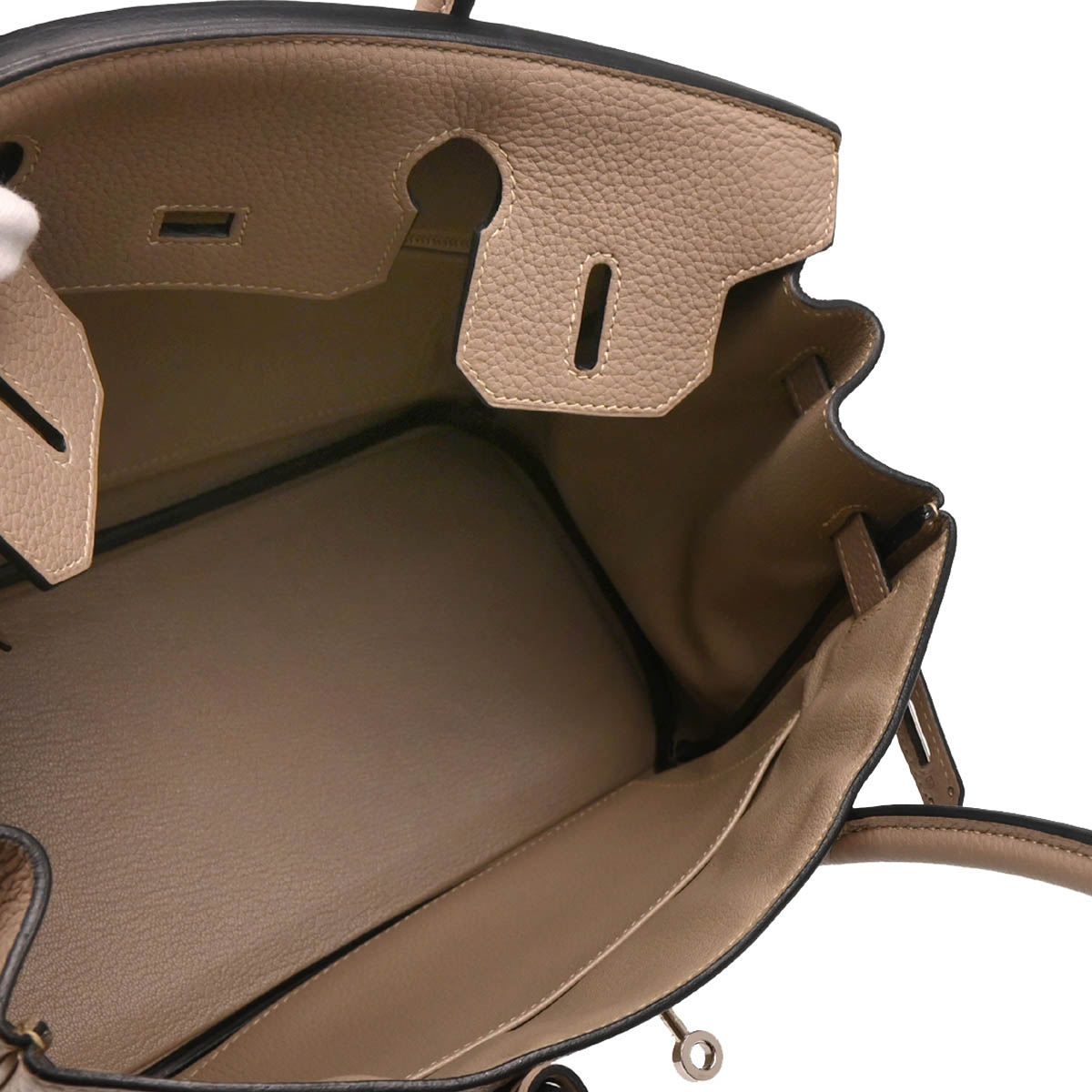 Hermes 2010 Gris Tourterelle Togo Birkin 30 Handbag