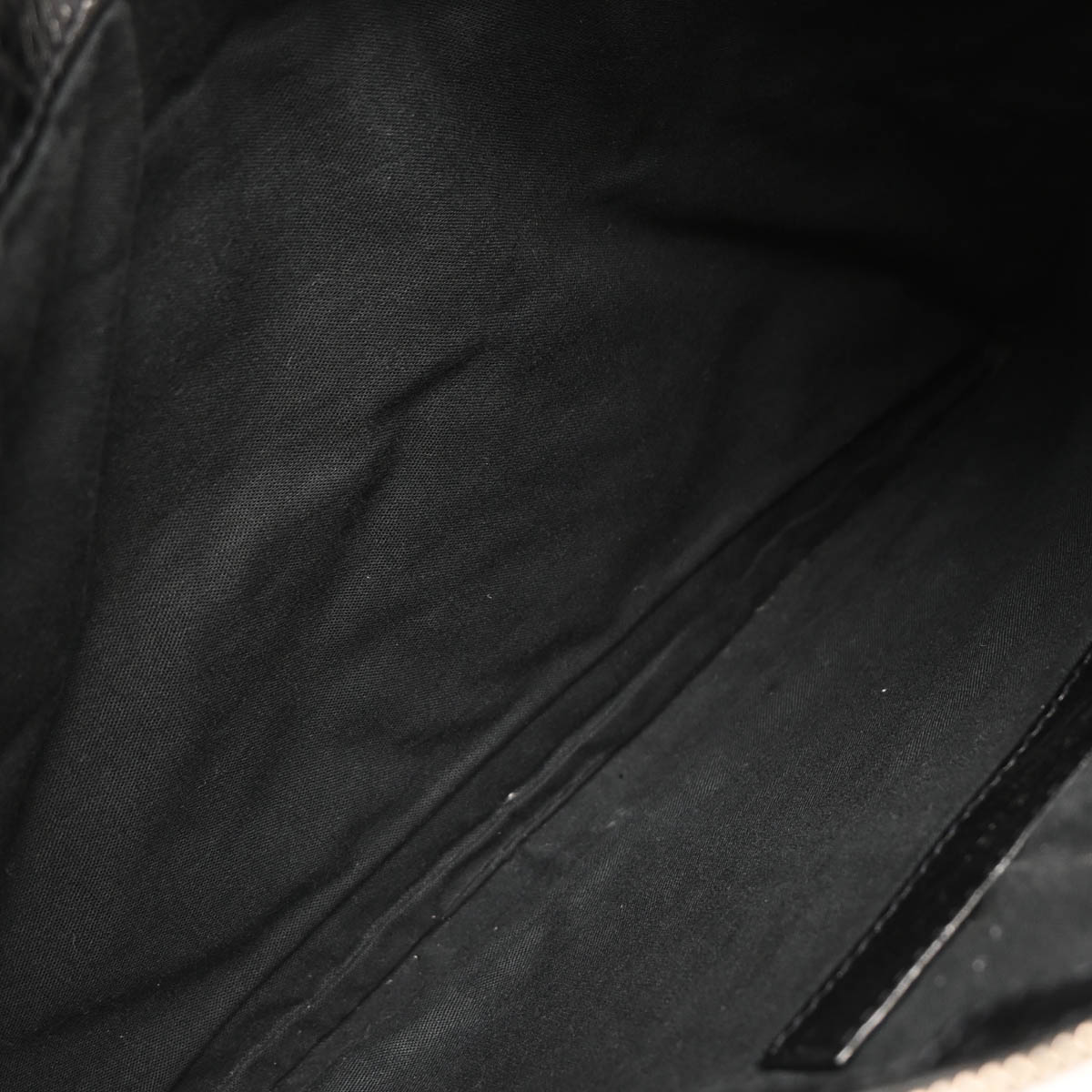 Balenciaga Black Lambskin Clip M Clutch Bag